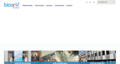 Desktop Screenshot of bioark.ch